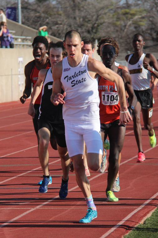Chase Rathke finished fourth in the 800m with a personal best of 1:50.60.