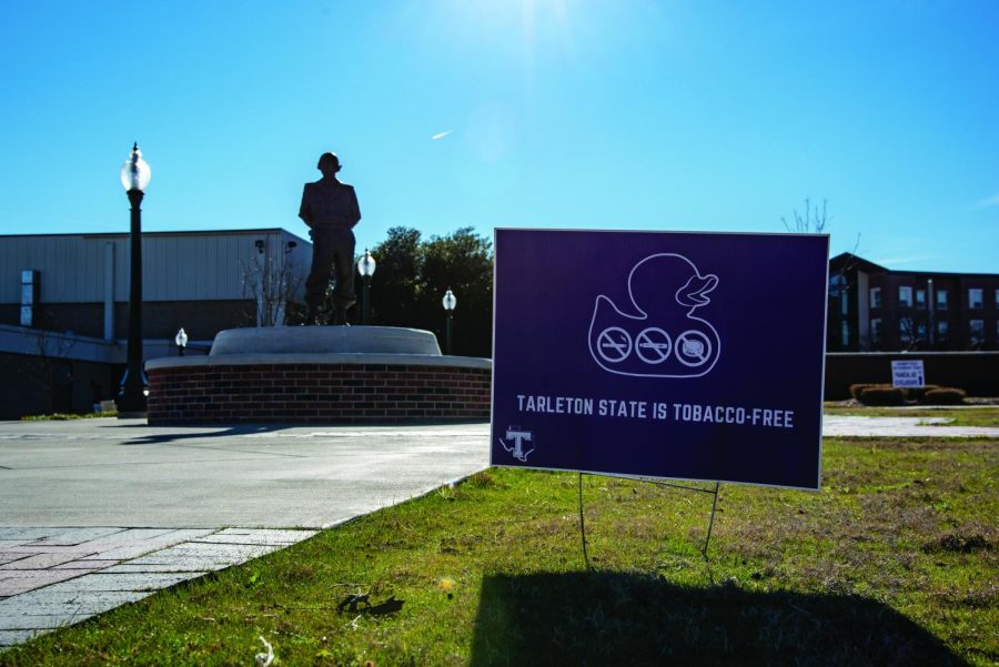 The official memo from Chancellor John Sharp requests all A&M System universities and agencies to adopt a tobacco-free policy. Tarleton decided to install a policy on all Tarleton campuses that bans all forms of tobacco. 