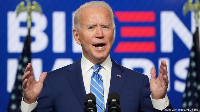 Joe Biden is the winner of the 2020 US presidential election. 