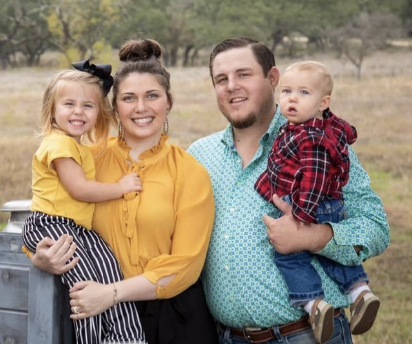 Michelle and Collyn have been tigether for 11 years and married for seven. They have two children together and continue to keep tradition alive by being true Texan fans. 