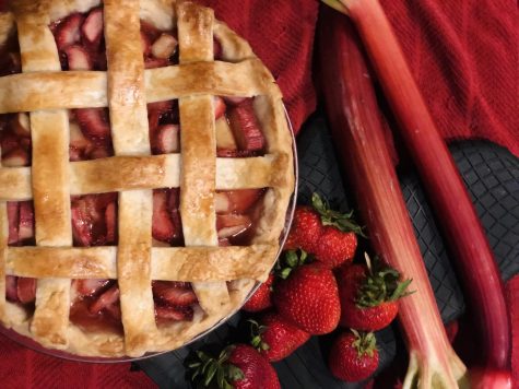 Happy National Strawberry-Rhubarb Pie Day