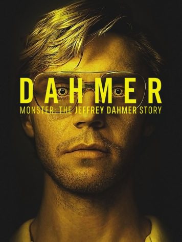 A poster from the hit tv series Dahmer